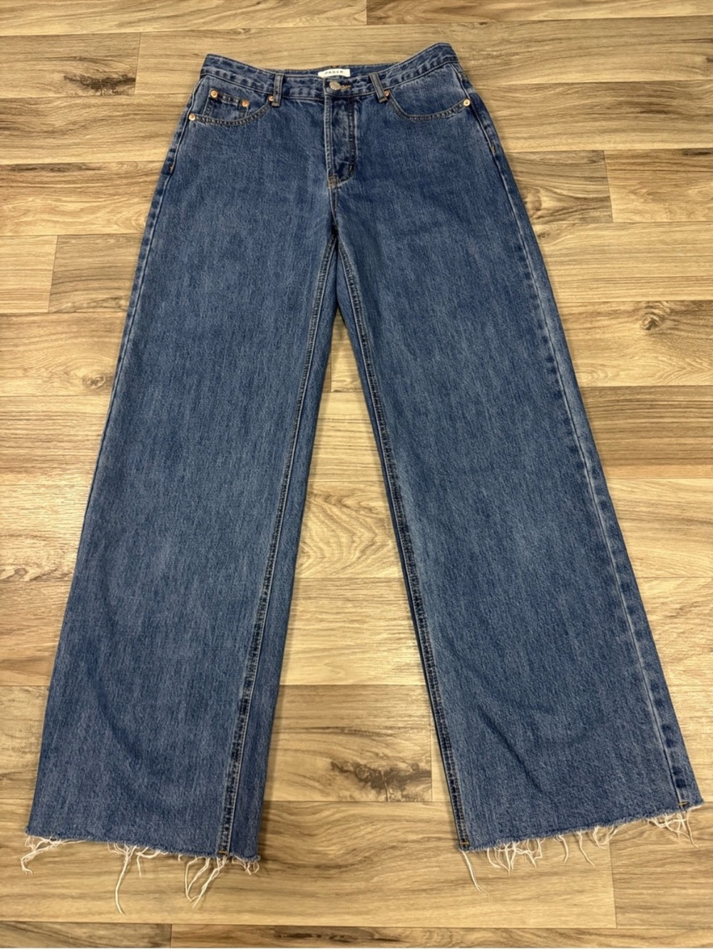 Parke Relaxed Wide Leg Jeans